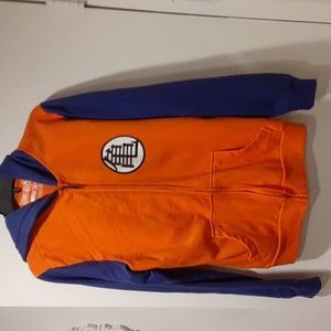 Men's medium DragonBall Z zip up hoodie